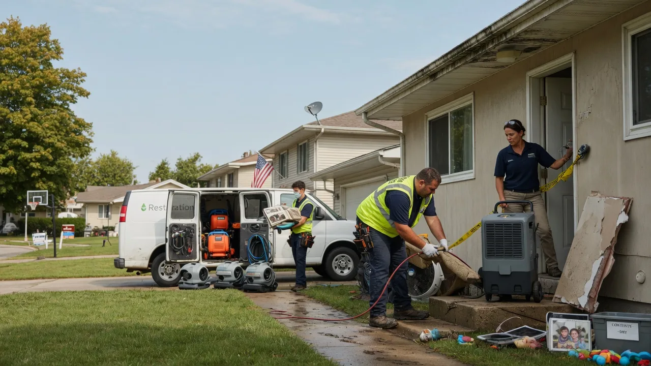 Water Damage Restoration in Browntown, WI near me